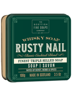 Whisky Cocktail Rusty Nail Luxury Soap in a Tin-The Scottish Fine Soap